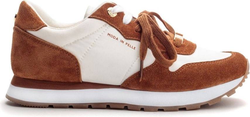 Moda In Pelle Billiee Camel Suede