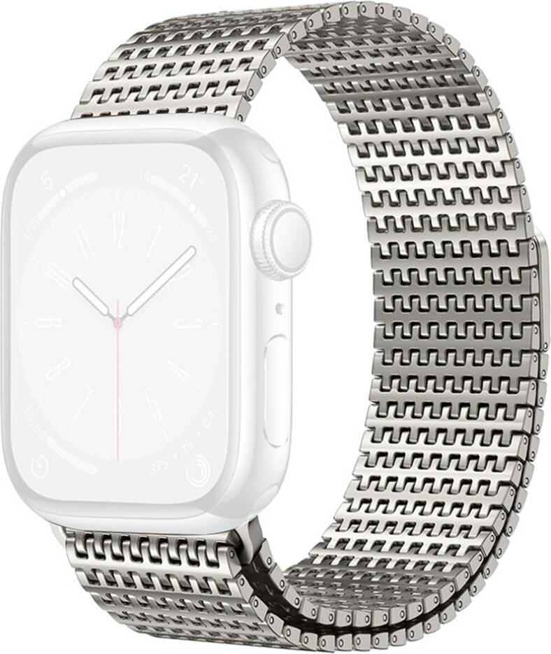 Apple watch series 11 titanium Titanium Magnetic Loop Band Apple Watch