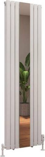 Double central heating radiators Tunstall Double Mirror Vertical Radiator