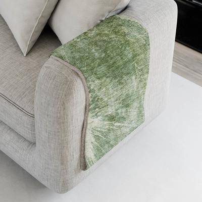 Addison Rugs Premium Machine Washable Abstract Modern Sherpa Throw Blanket Blankets Multicolor