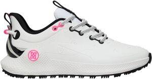Scarpe Da Golf MG4+ O2 Embossed - Bianco/Nero/Rosa