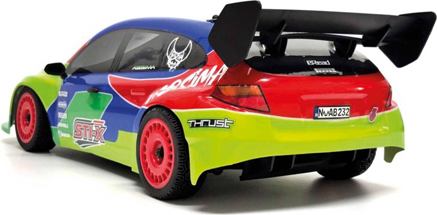 Absima 1 10 EP Rally STi-X Brushless 4WD RTR