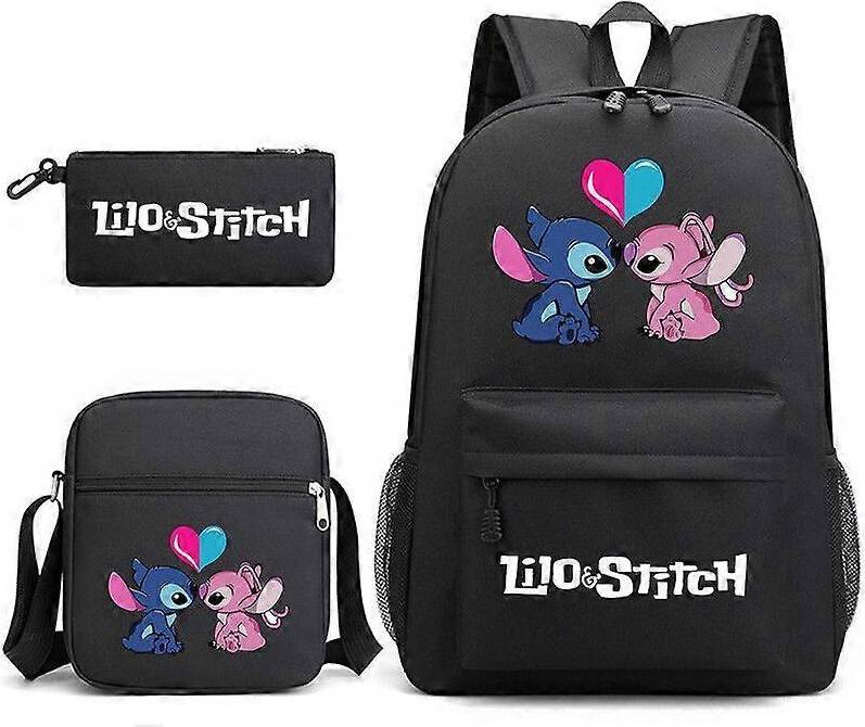 Stitch Three-Piece Backpack Set