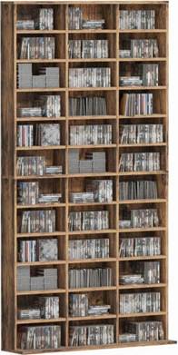 B&Q DVD CD Media Storage Rack