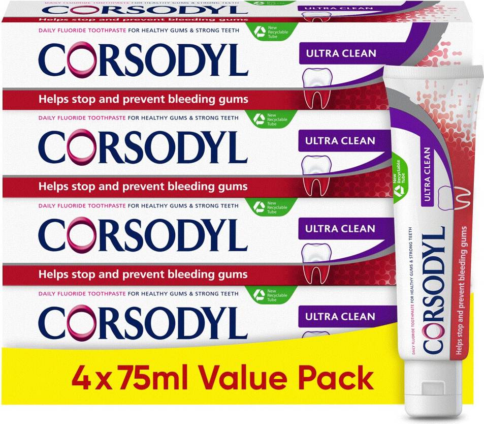 Toothpaste Multipack Ultra Clean 4x 75ml