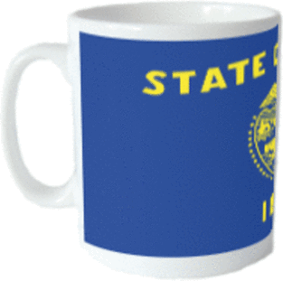 TeeTreeDesigns Oregon Flag Mug