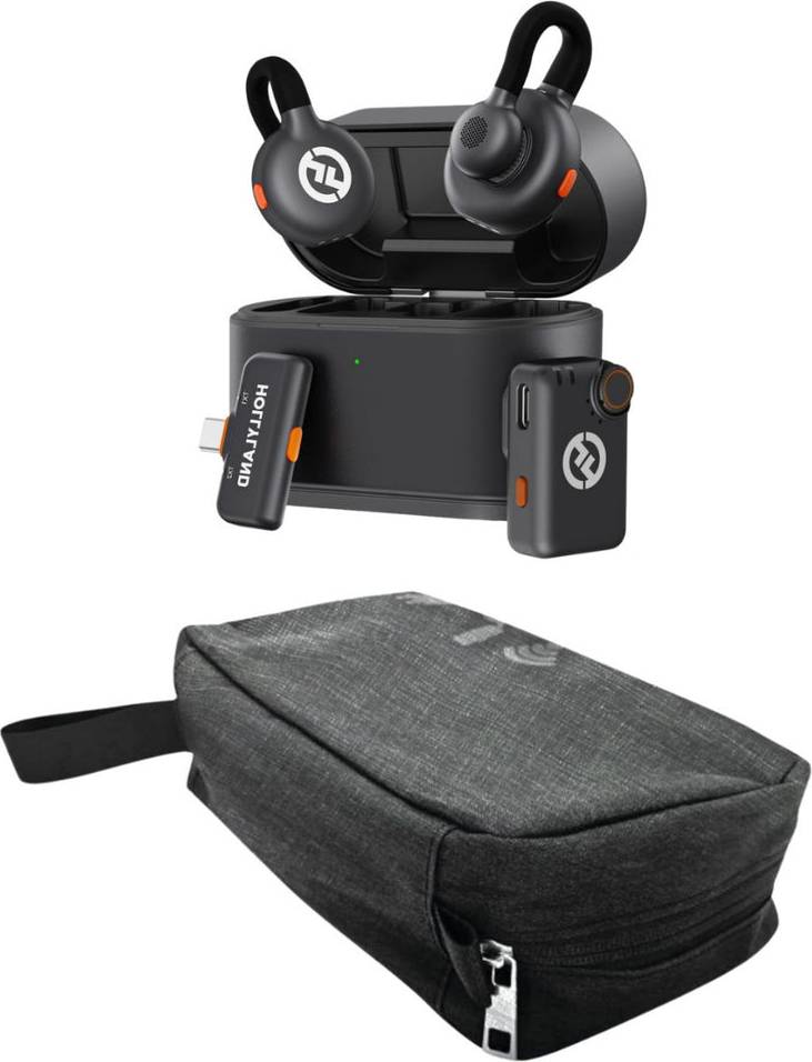Hollyland lark Hollyland Lark M2S Mini Combo Wireless Microphone System