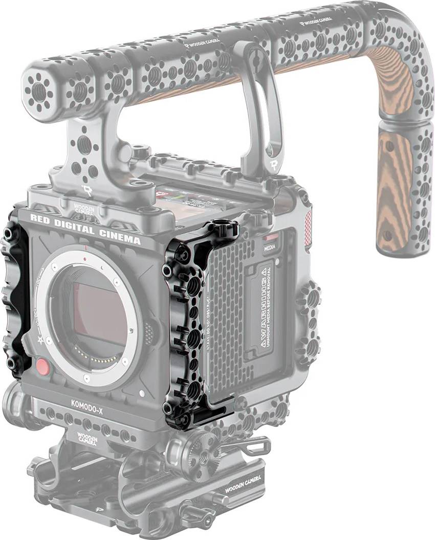 Komodo x Wooden Camera Side Rails Komodo-X