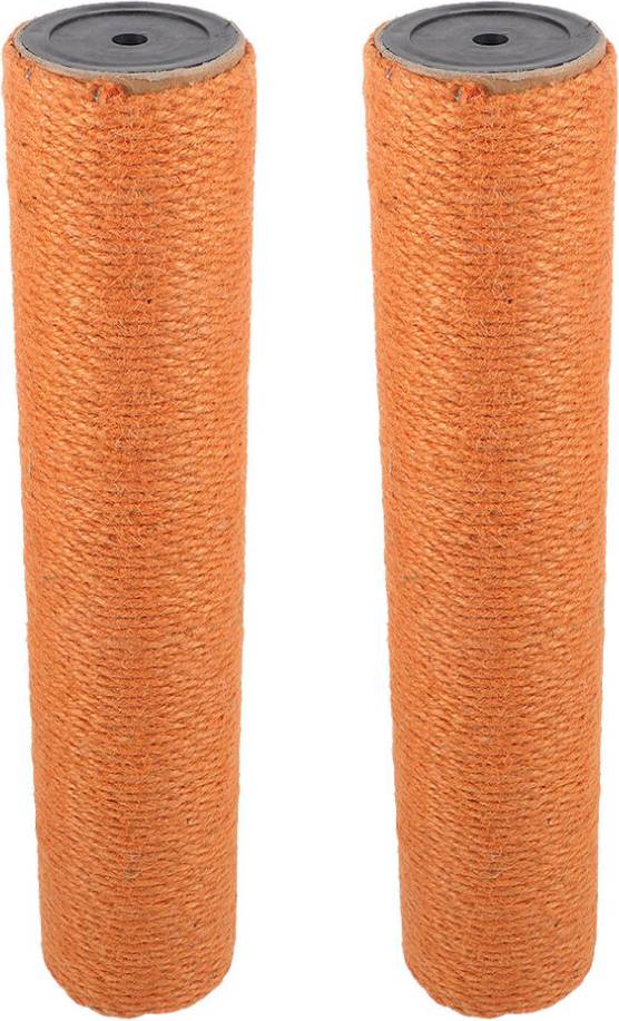 Solustre 4 Pcs Replacement Jute Rope For Wooden Cat Scratch Posts