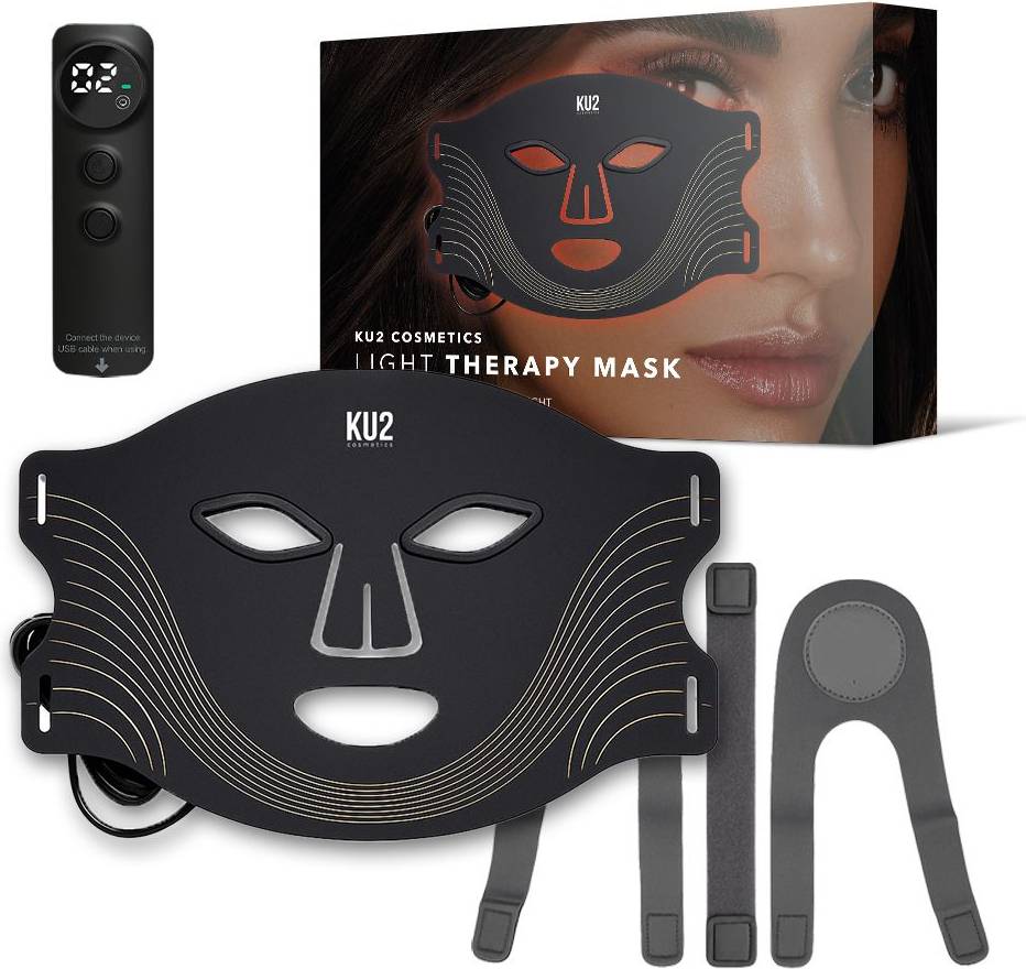 KU2 LED Rotlicht Gesichtsmaske Ku-Rl12