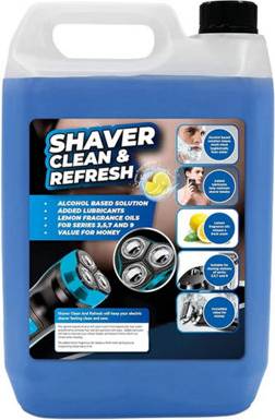 5L Shaver Clean Refresh Fluid Cleaner