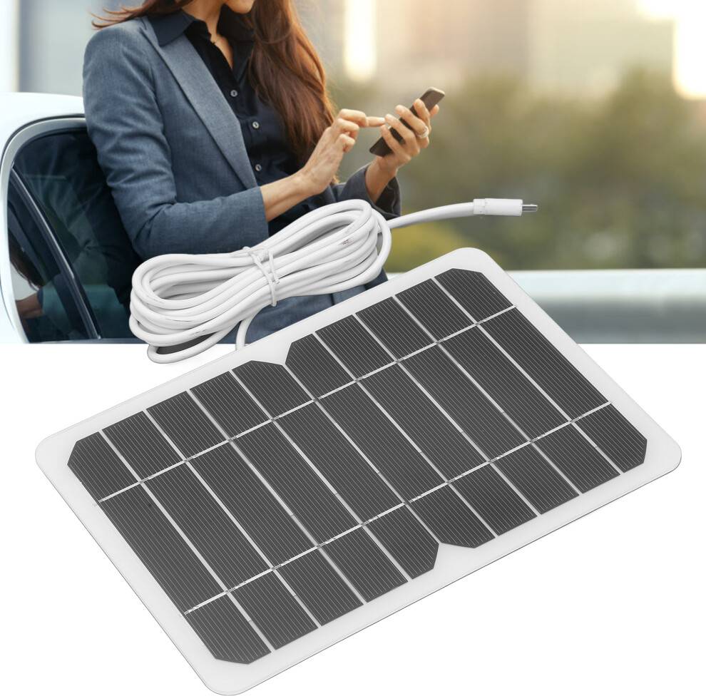 5V 5W Solar Panel Micro USB Output