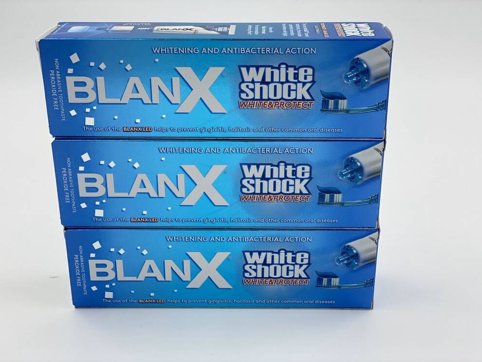 White Shock Protect Toothpaste 50ml LED