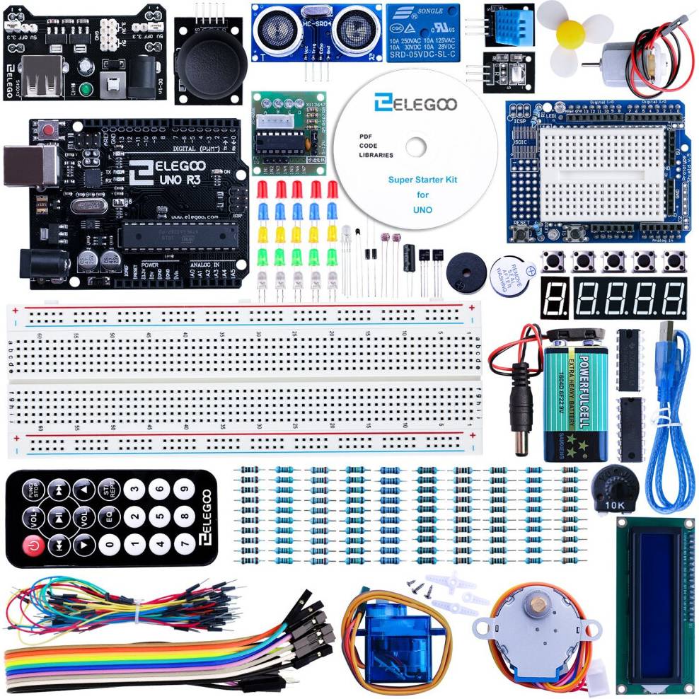 Elegoo UNO R3 Project Super Starter Kit