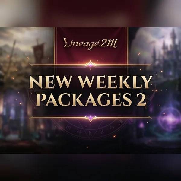 Lineage2M New Weekly Packages 2 Direct Top-Up