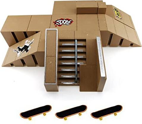 Bike ramp Fingerboard Ramp Set with Modular Design