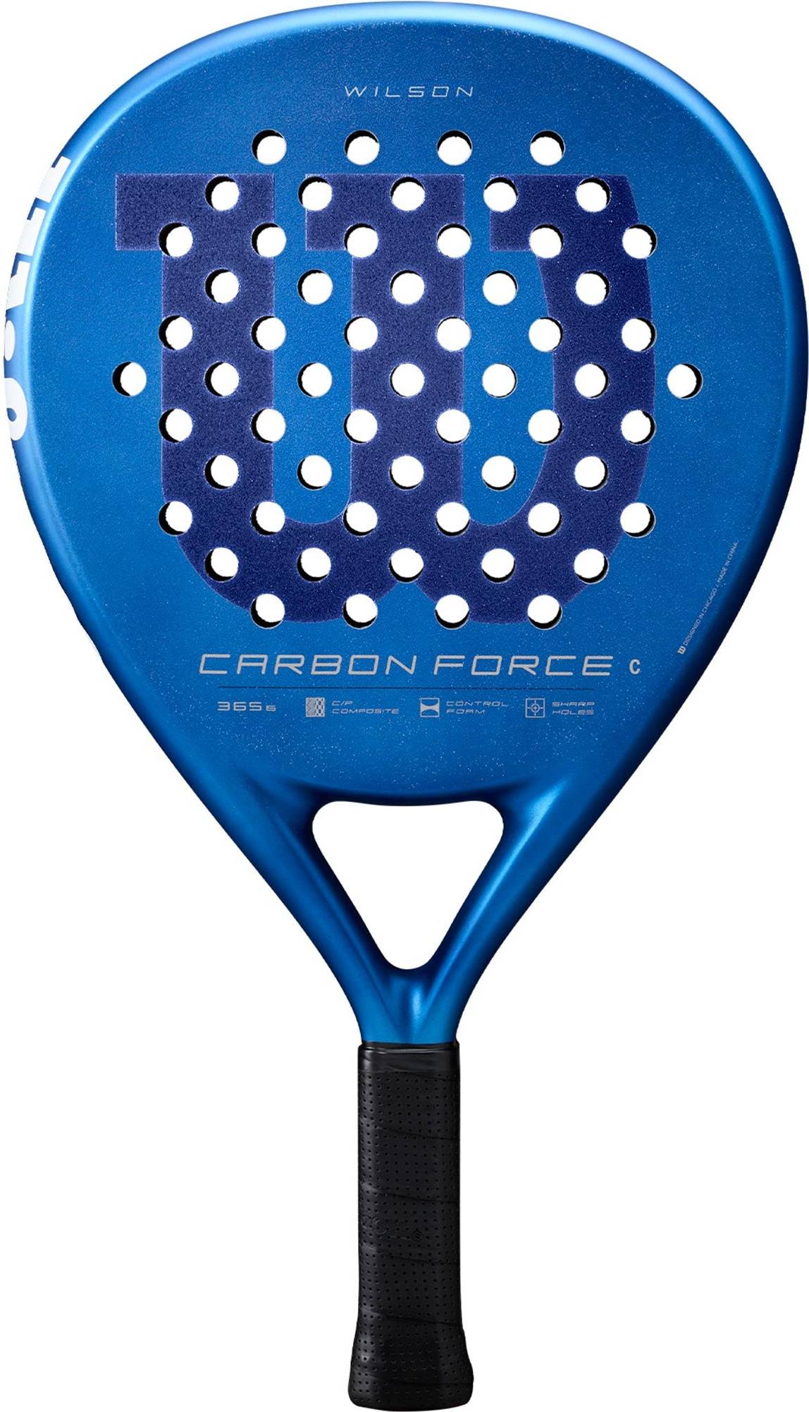 Padel racket wilson Wilson Carbon Force C Padel Racket Blue