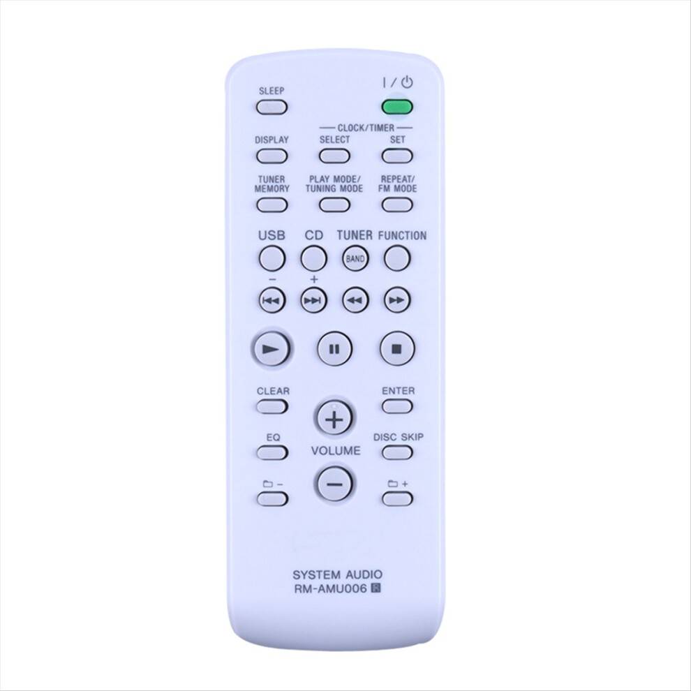 Mini hifi system Remote Control RM-AMU006 for Mini Hi-Fi