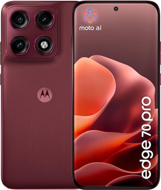 Edge 70 Pro Android Smartphone Rot