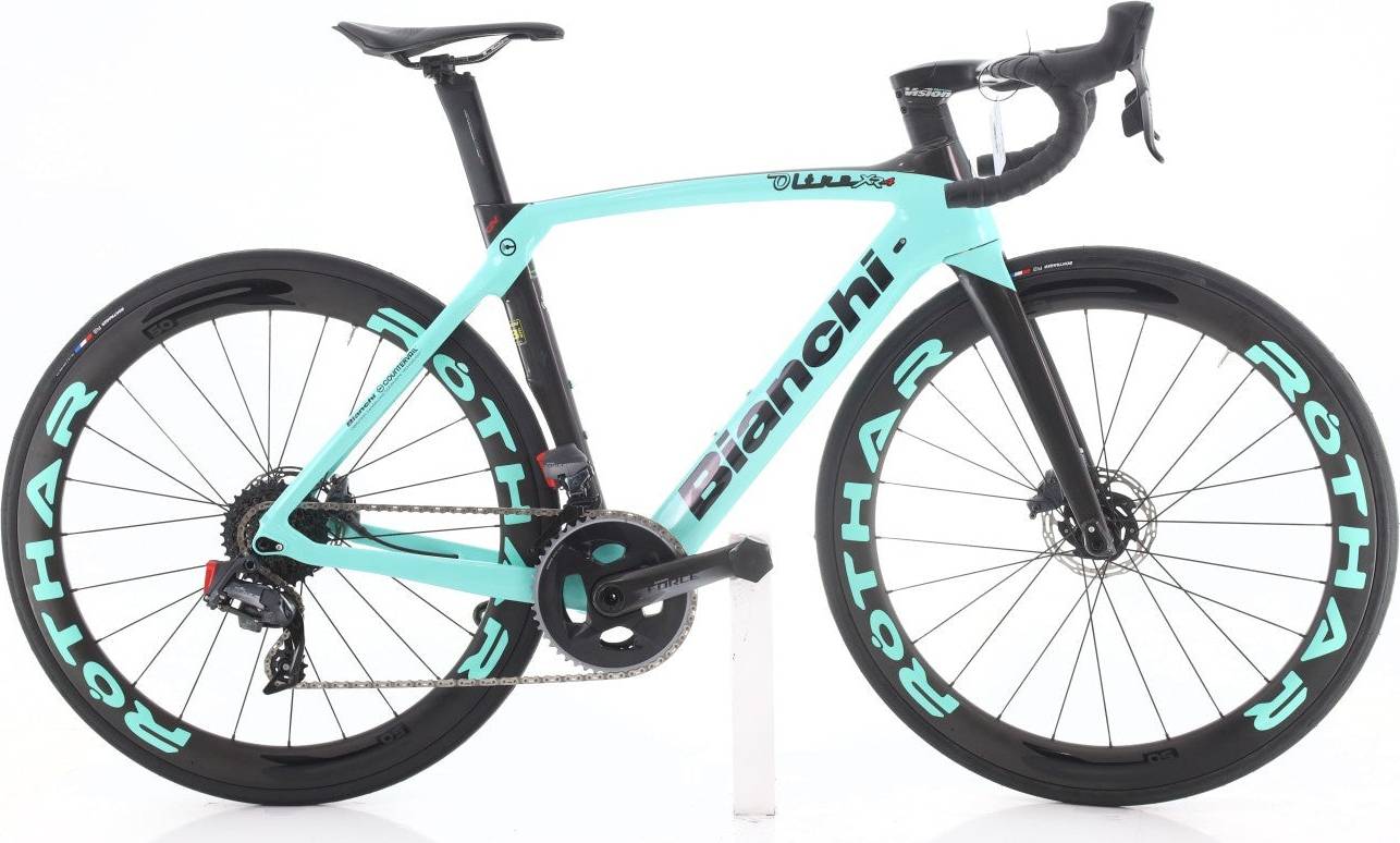 Bianchi Oltre XR4 AXS 12V 2021 Sram Force AXS Rothar RV50