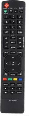 Durable Abs Black Tv Remote Control For 22ld350