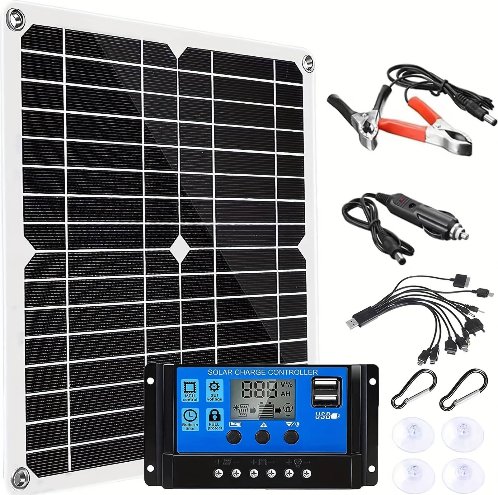 Solar panel charge controller Temu Solar Panel Kit That Includes Charge Controller