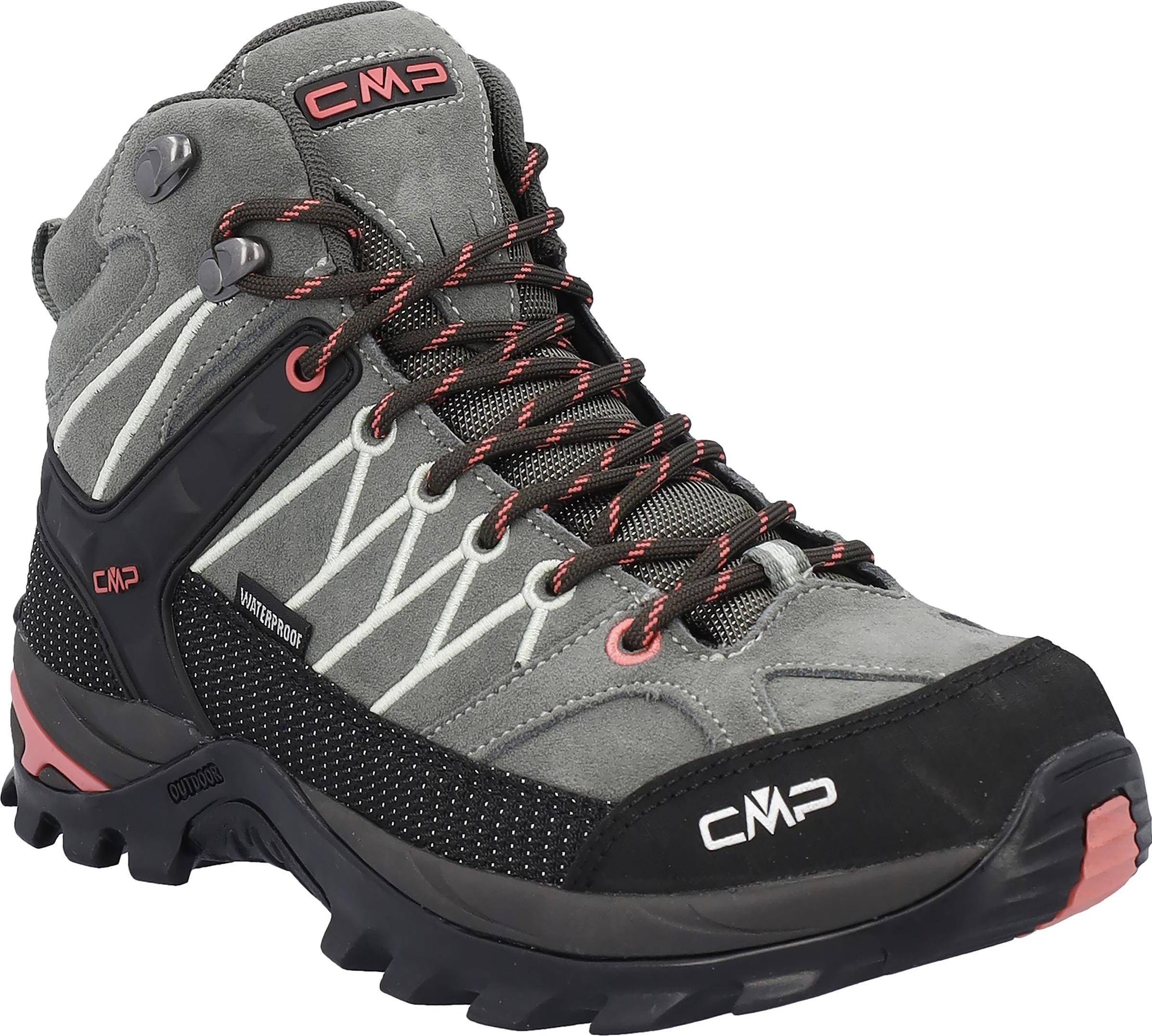 CMP Rigel Mid Trekking Shoes Waterproof Vandresko - Sort/Grå