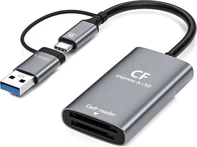 CFexpress Type A Card Reader USB Type-C