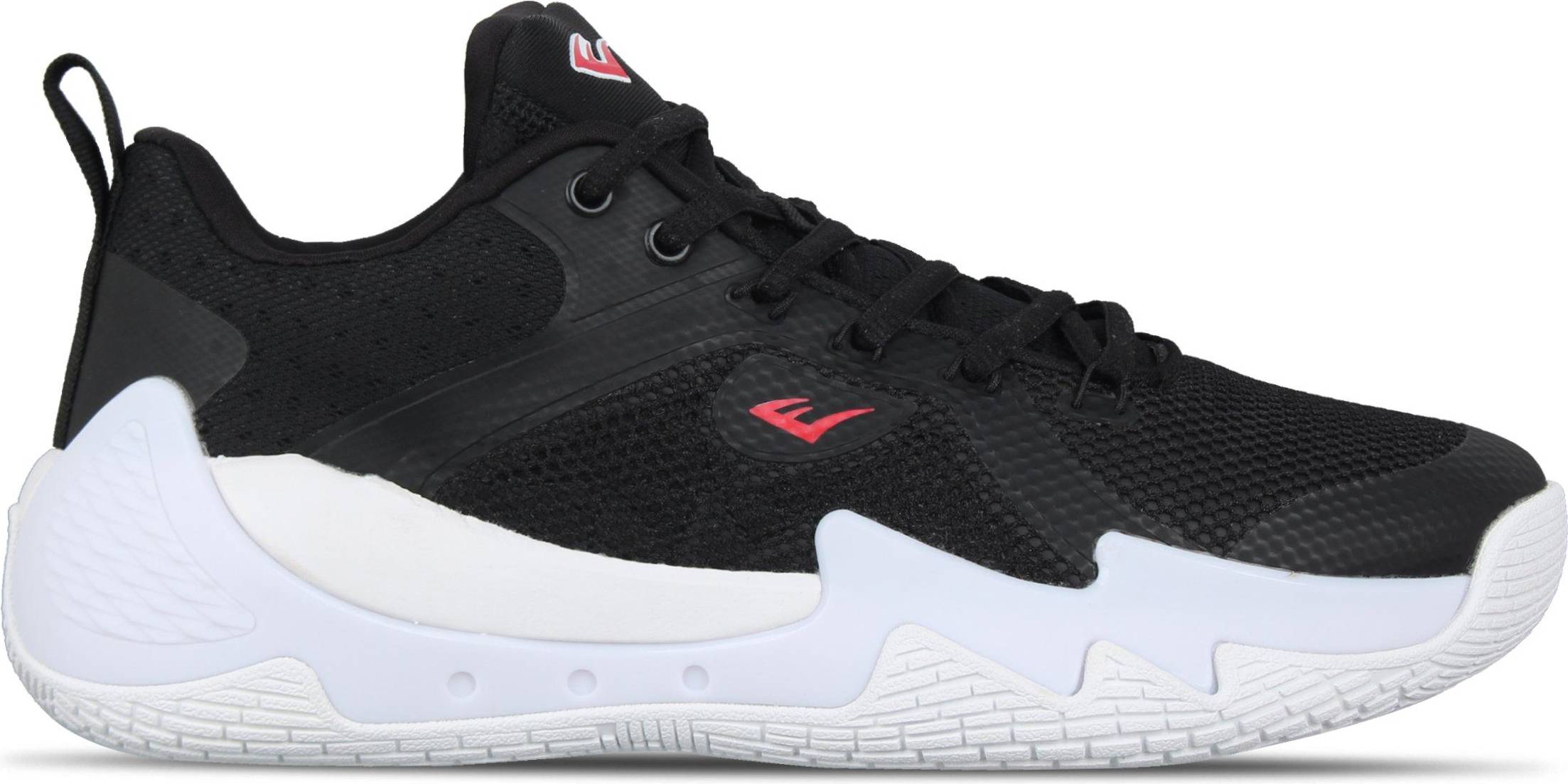 Men's Basketball Trainers - Blk/Wht/Red