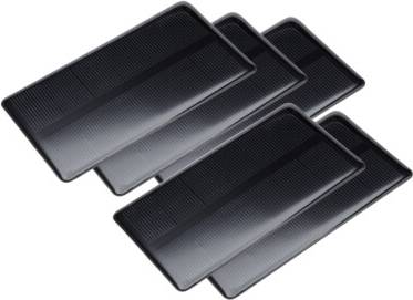 Uxcell 5pcs 6V 180mA Poly Mini Solar Panel Module