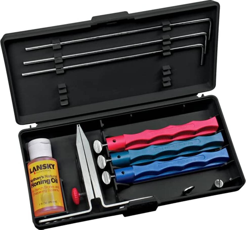 Lansky 3-Stone Ceramic Knife Sharpening System