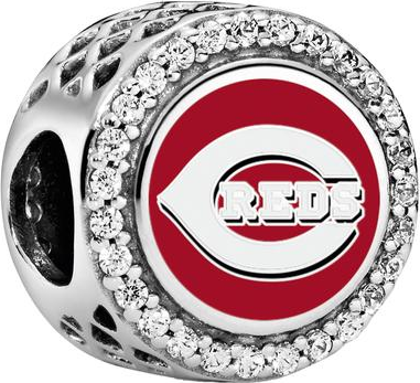 Pandora Cincinnati Color Button Charm - Reds