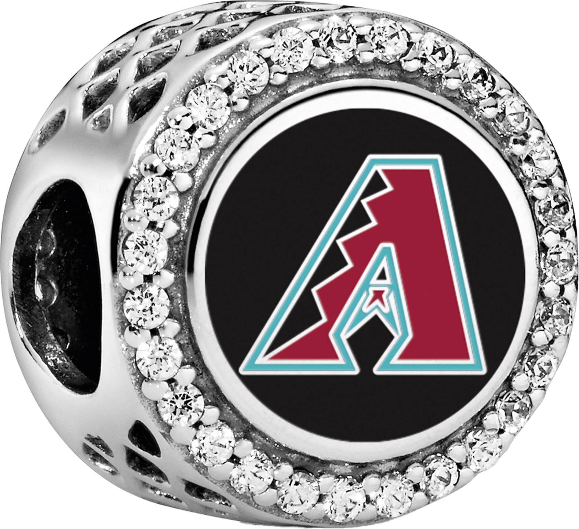 Pandora Diamondbacks Color Button Charm