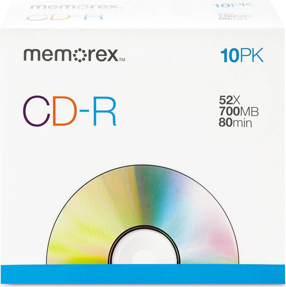 700MB 52x CD-R 10 Kpl