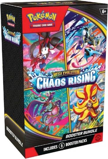 Pokémon tcg booster bundle Pokémon TCG Mega Evolution Chaos Rising Booster Bundle