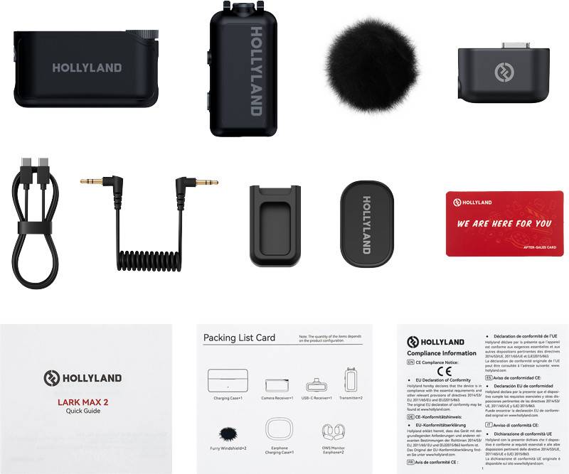 Lark max 2 Hollyland Lark Max 2 Solo Camera RX