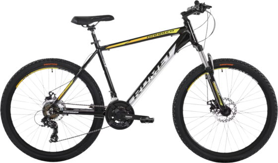 Romet Rambler R6.2 Cyklar Black-Yellow