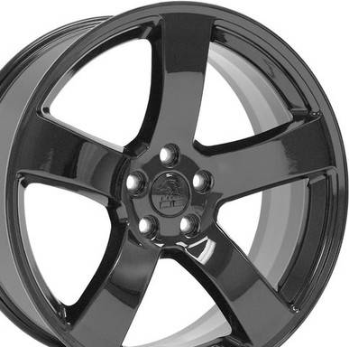 20" rims 20 Inch Gloss Black 2296 Rims Set