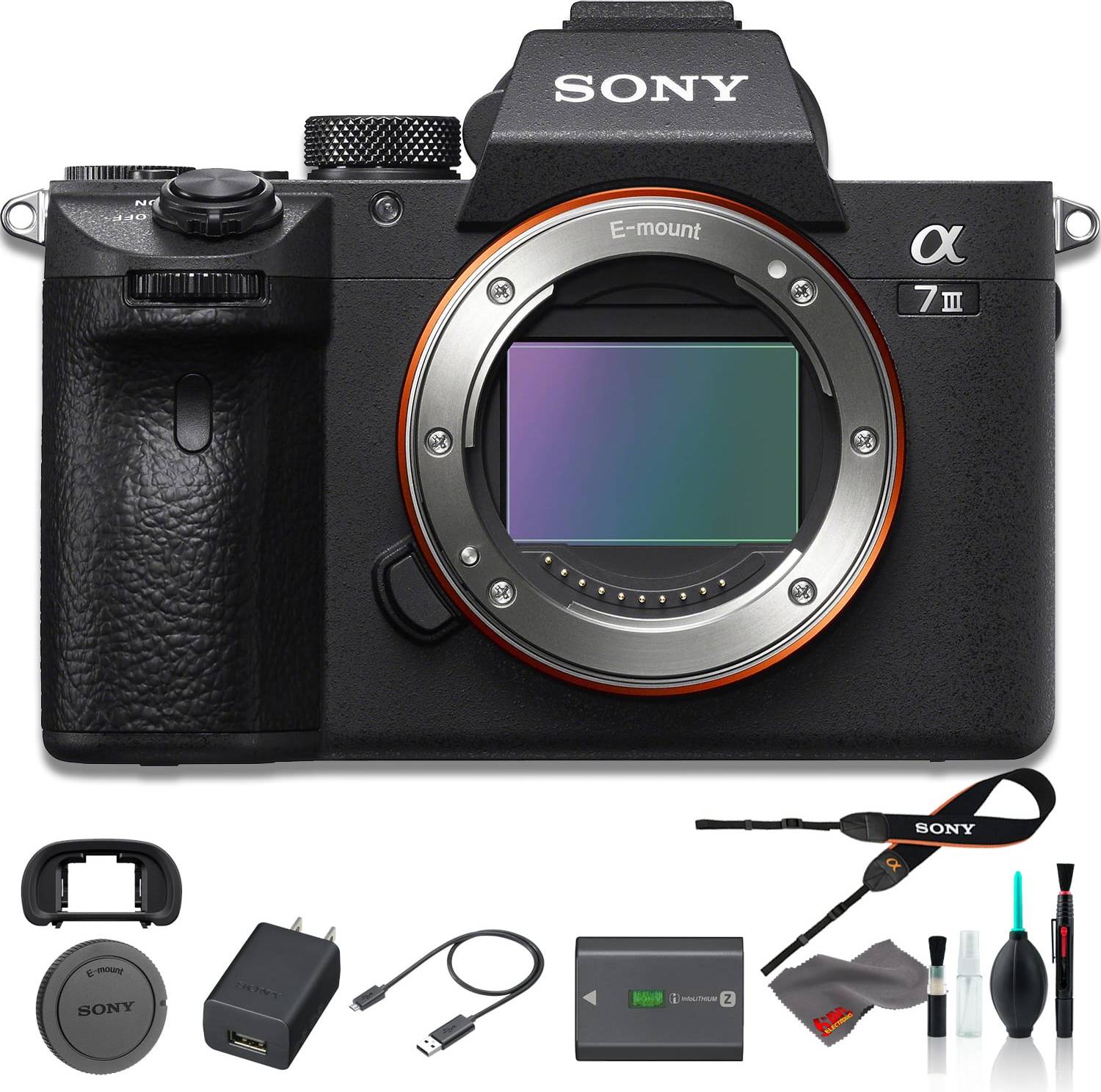 Sony alpha a7 iii Sony Alpha a7 III Mirrorless Full-Frame Camera Base Bundle