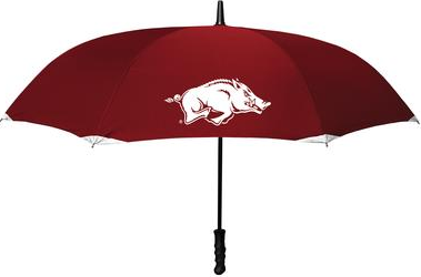 Storm Duds Cardinal Arkansas Razorbacks Deluxe Reverse Open Invertabrella