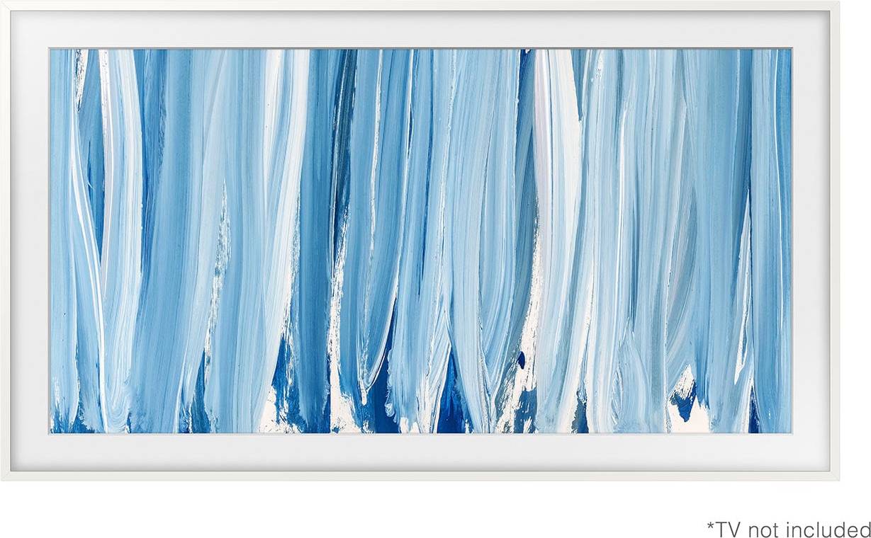 Samsung frame bezel Samsung 75 Inch The Frame Customizable Bezel Modern White