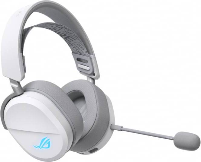 Headset gaming ASUS ROG Pelta Tri-Mode RGB Wireless Gaming Headset - White