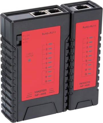 Velleman LAN Kabeltester RJ45 RJ12 RJ11 RJ10