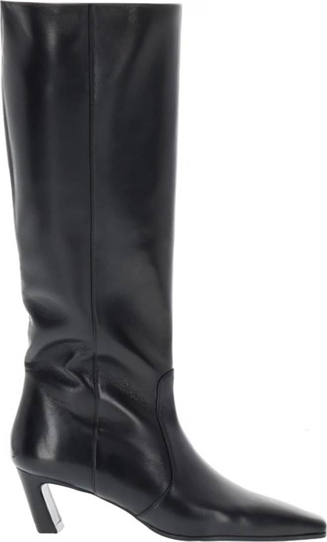 Stuart Weitzman Stassi Boot 50 Leather Sko - Sort