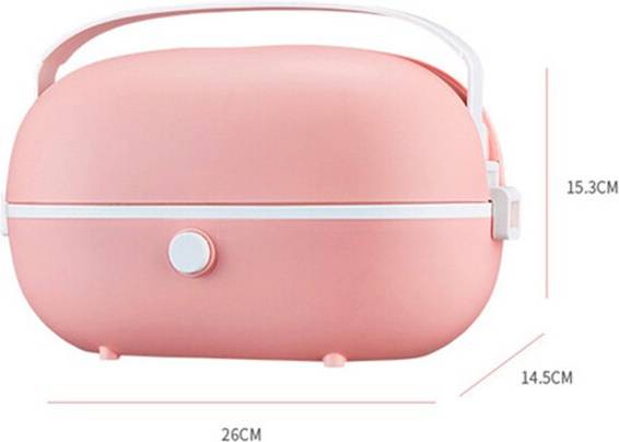 Plugmini Elektrisk Lunchbox - Rosa