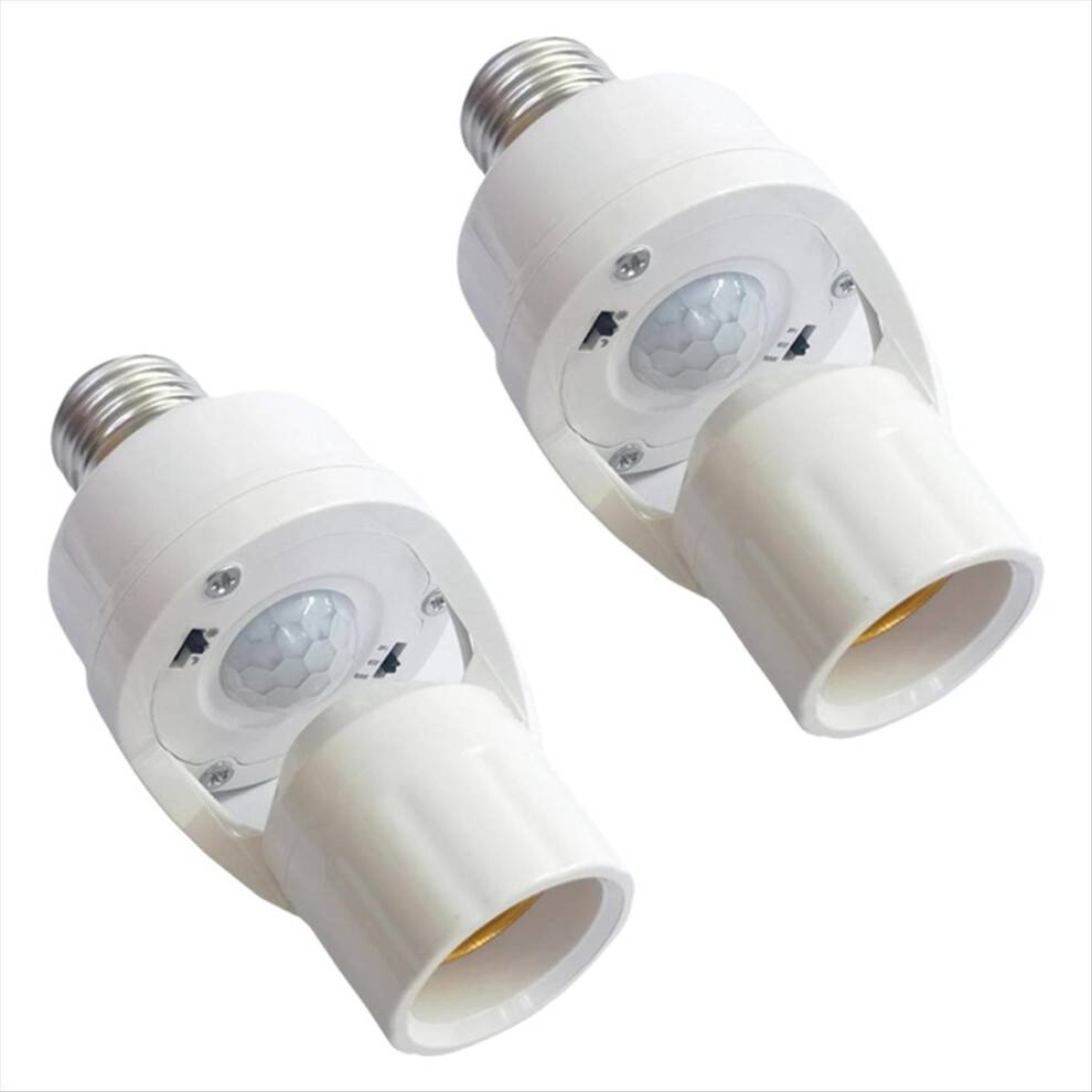 Motion sensor light bulb Smart E27 PIR Motion Sensor Light Bulb Socket Adapter