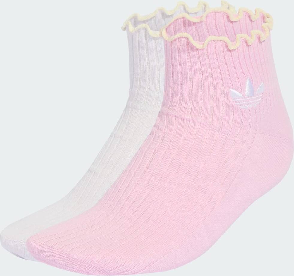 adidas Ruffle Quarter Socks