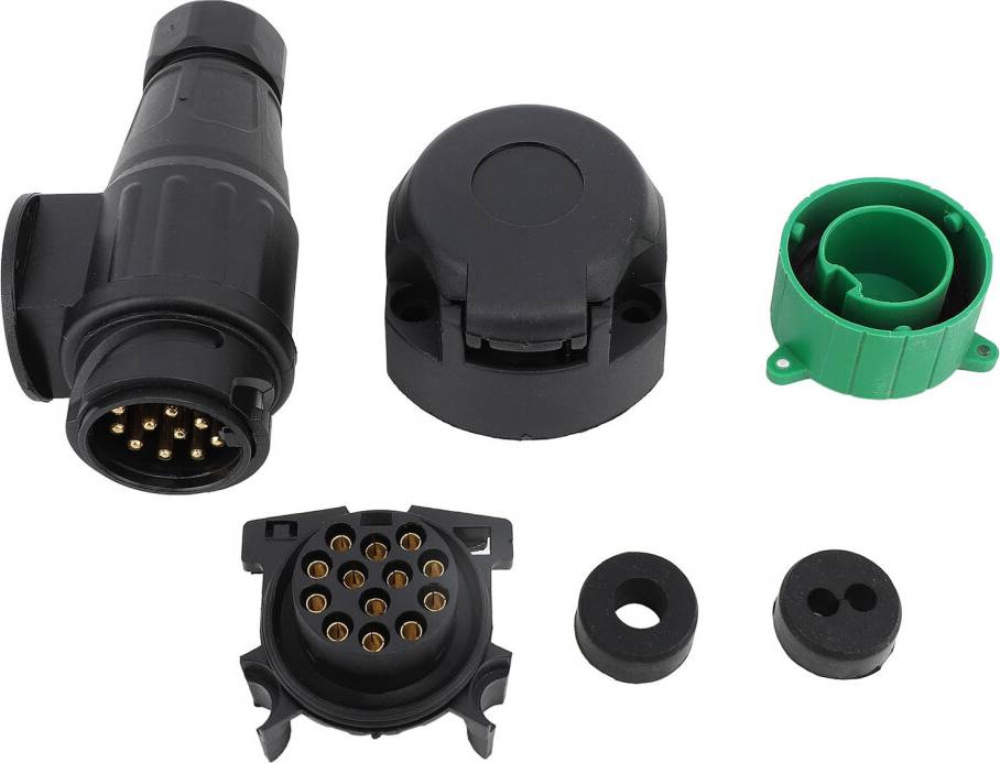 13 pin trailer plug Uni Trailer Plug Adapter 13 Pin To 7 Pin Socket
