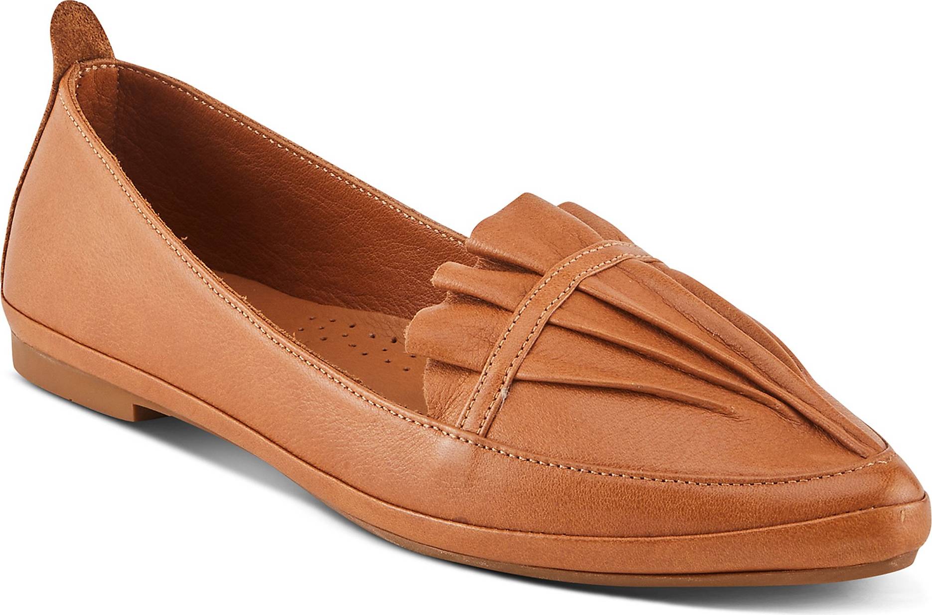 Spring Step Leather Ballet Flats - Established