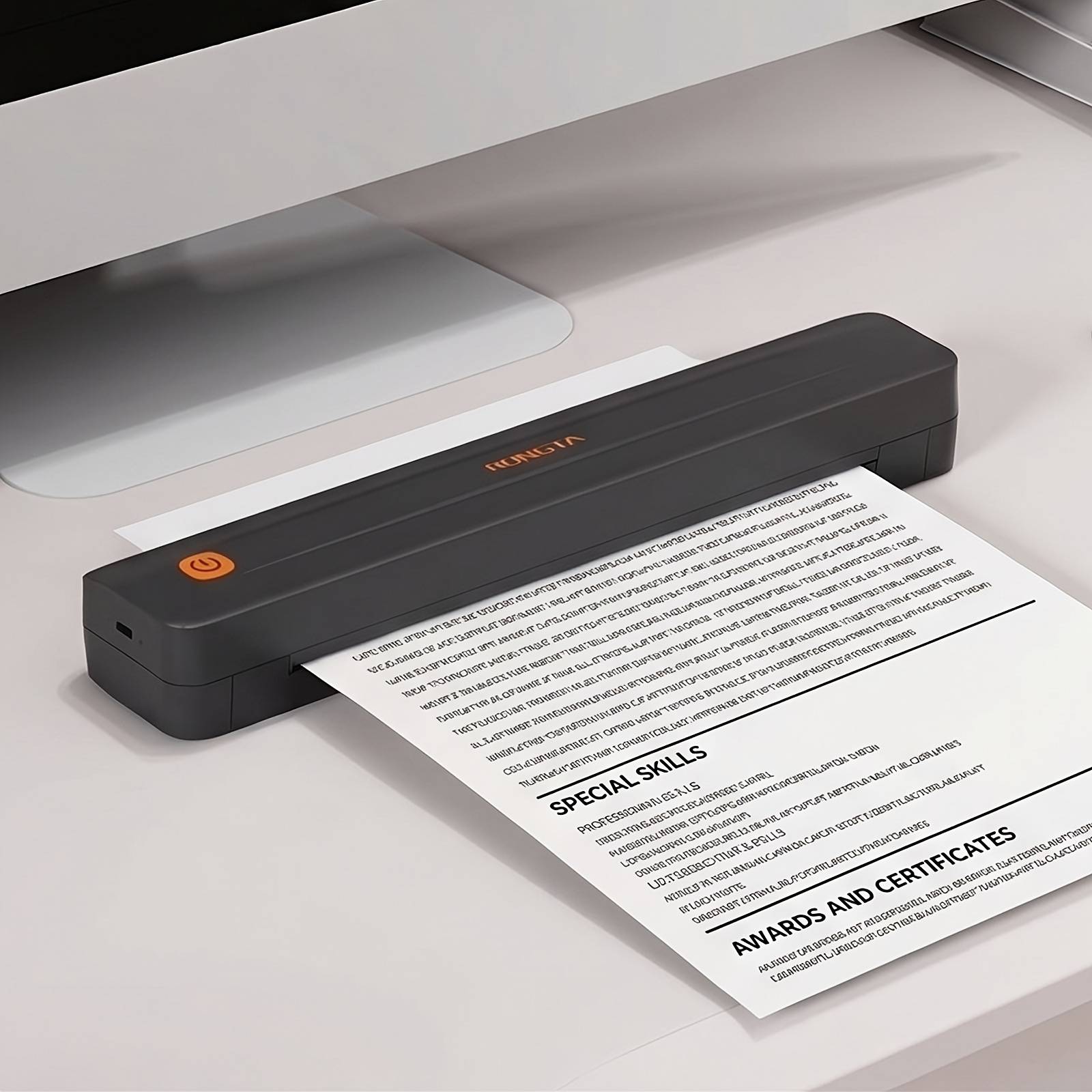 Temu Rongta F11a Inkless Thermal Portable Printer
